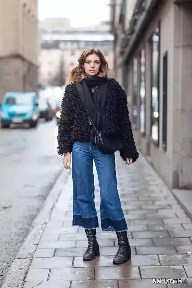 阔腿裤和鞋子的搭配,阔腿裤和鞋的穿搭