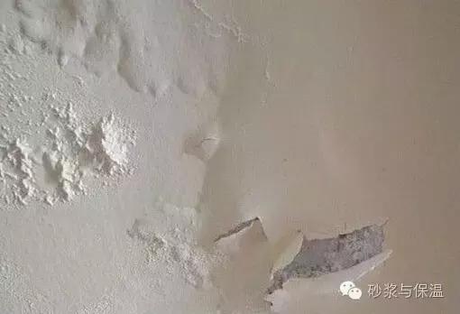 外墙腻子脱粉起皮咋回事,腻子脱粉起泡
