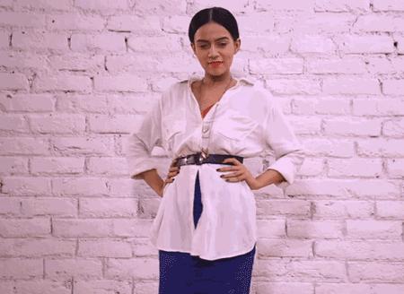 衣服穿大了怎么处理才好看,衣服太潮急着穿怎么办