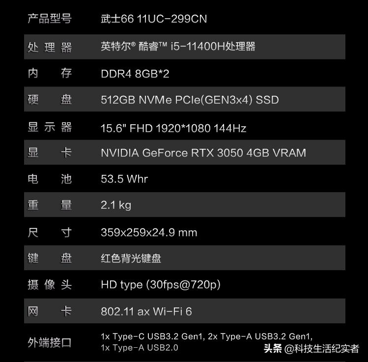 微星武士gf66游戏本开箱,新款微星武士gf66