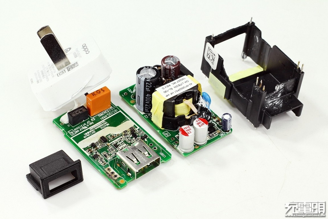 oppo闪充线拆解,oppo闪充65w充电器