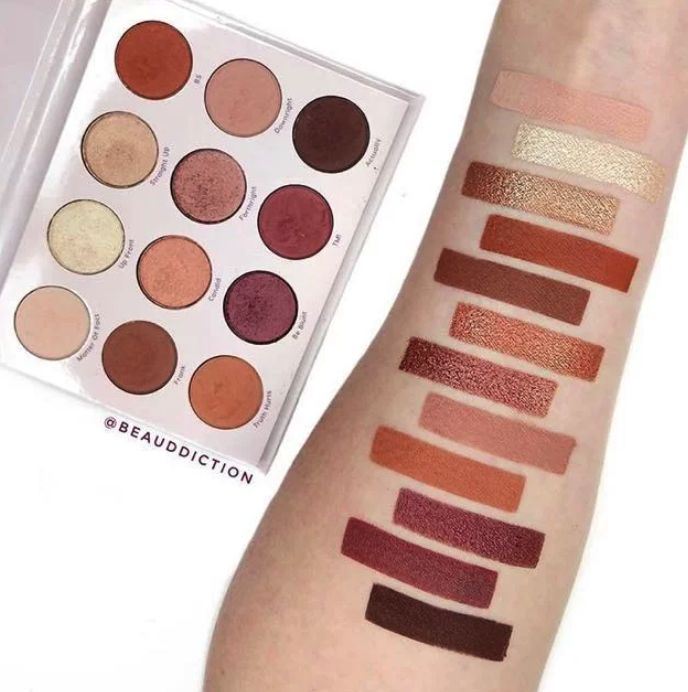 桃粉色系眼影盘,精致的猪猪女孩眼影推荐