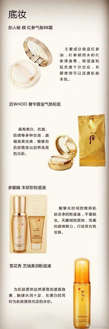 关于韩国化妆品你应该知道的一些品牌，出国游玩可以用得着…