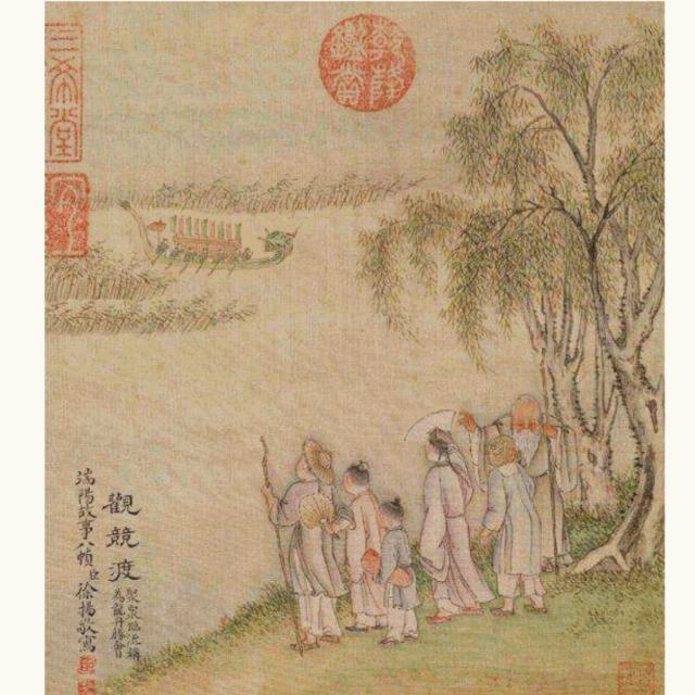 古画复活的视频,古画复活山水视频