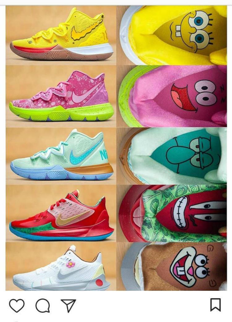 kyrie5最新海绵宝宝,kyrie5海绵宝宝评价