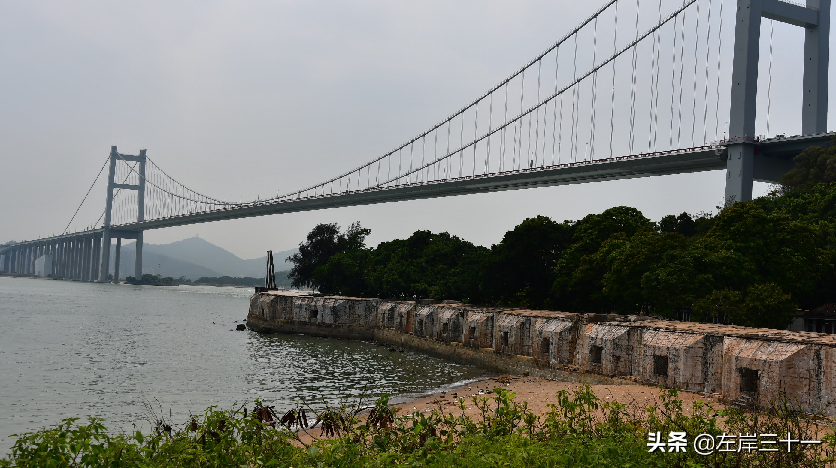 虎门长城在哪里,广东东莞虎门长城