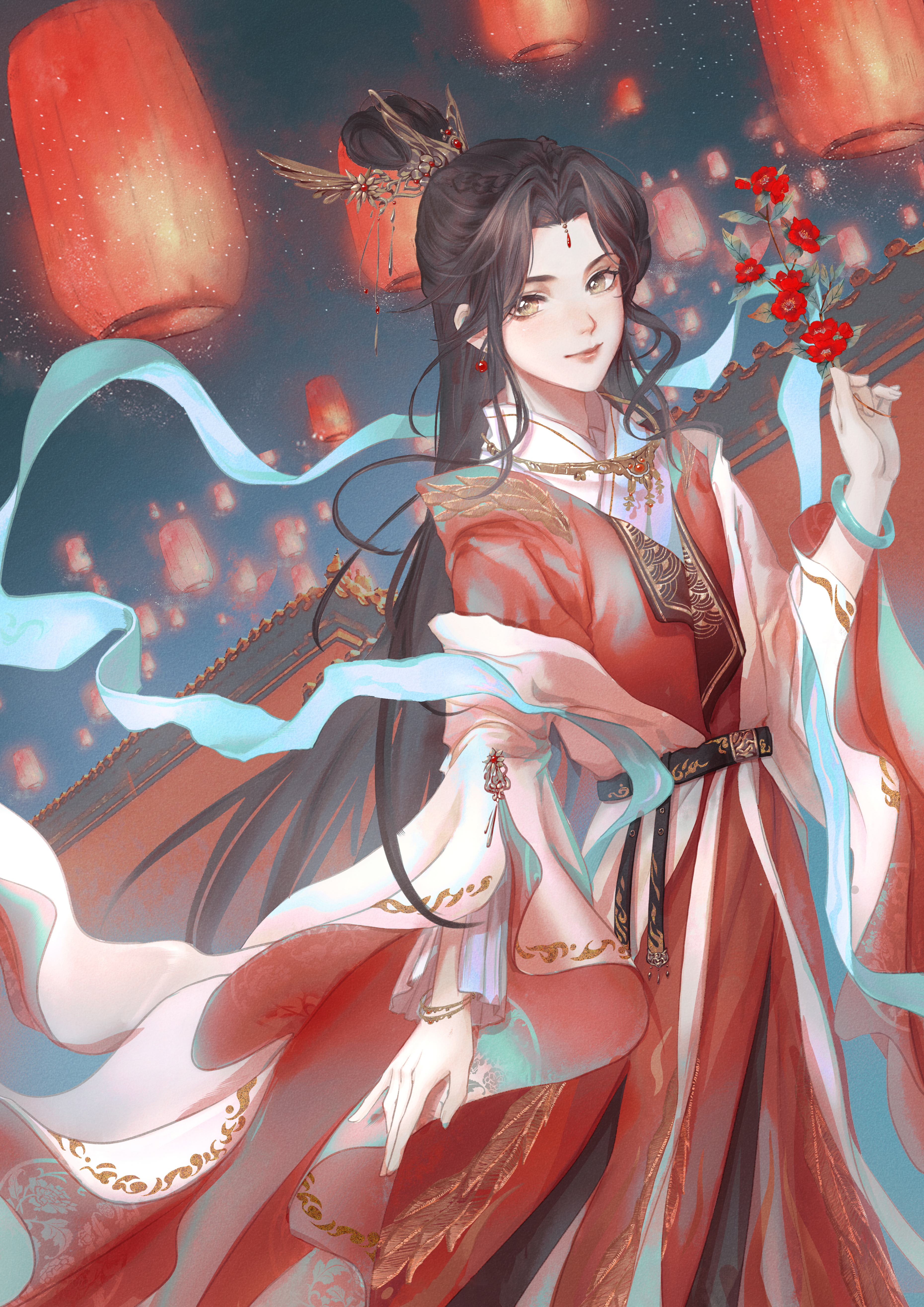 古风全屏壁纸天官赐福,天官赐福百无禁忌诸事皆宜壁纸