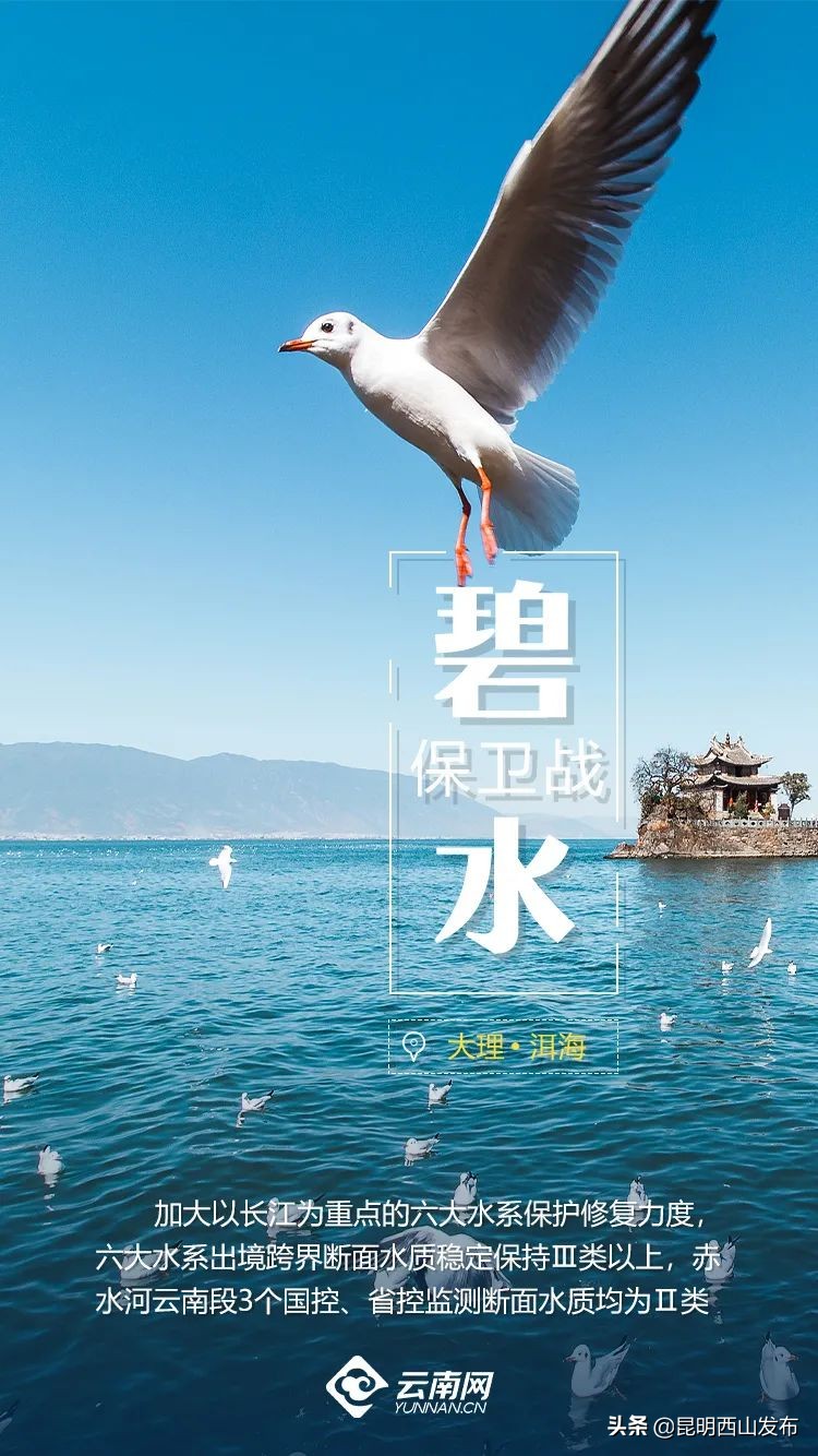 生态文明美丽云南,青山绿水蓝天白云美丽云南