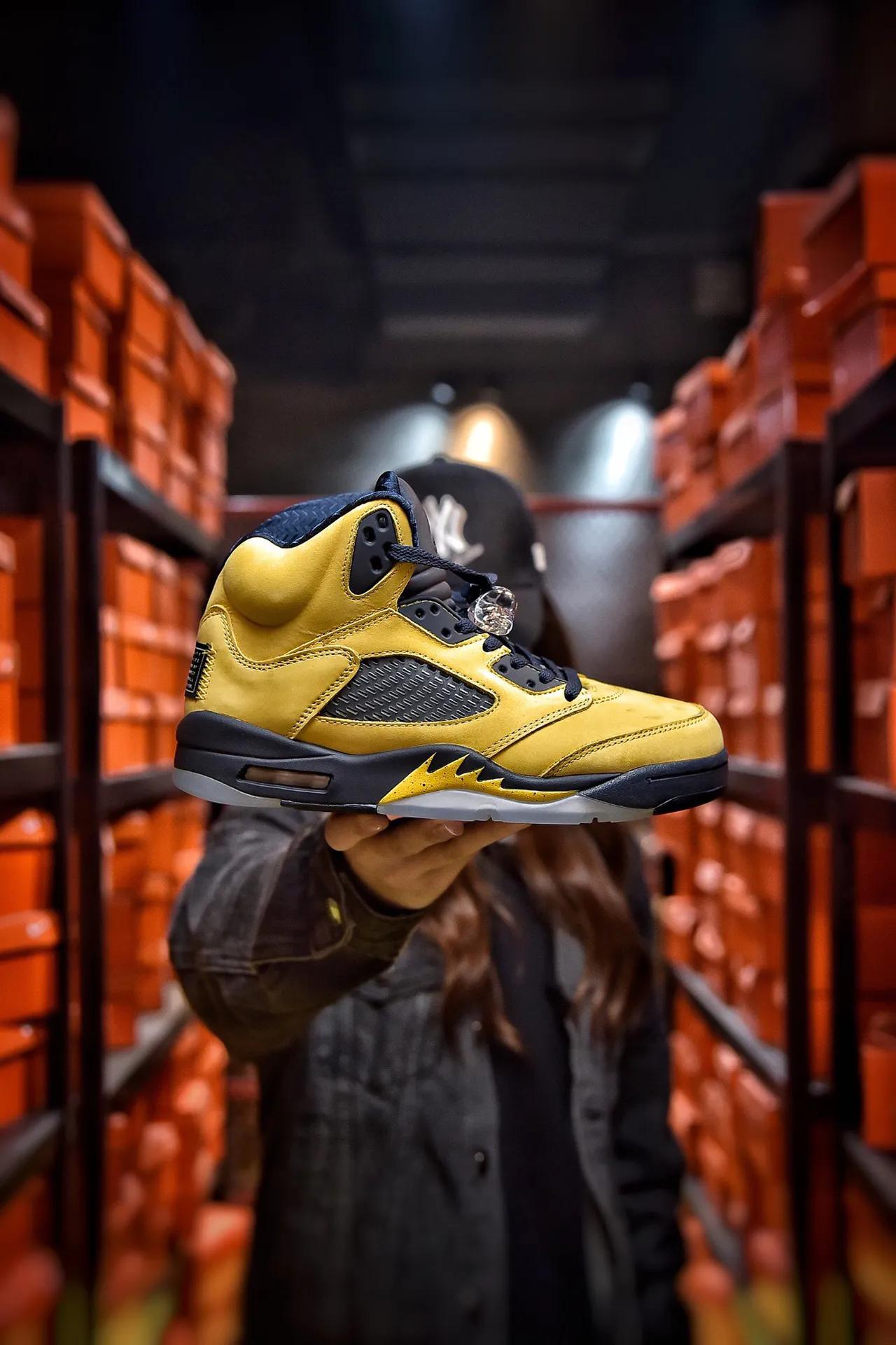 乔丹颜值最高球鞋aj5,耐克飞人乔丹系列篮球aj5