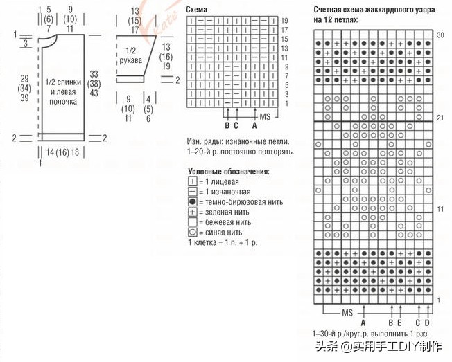 宝宝针织贝雷帽编织教程,针织毛衣童套装