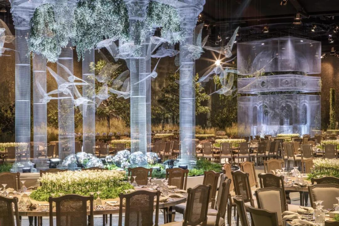 这才是婚礼真正应该有的样子,前院办婚礼后院摆酒席