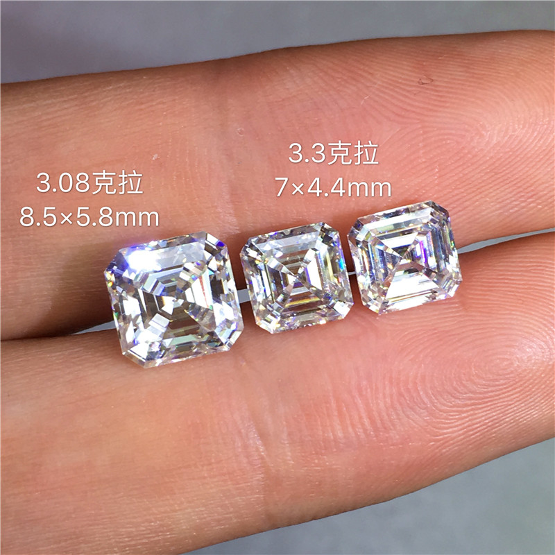 莫桑钻和锆石都是人工合成的吗,莫桑钻与锆石的实物对比