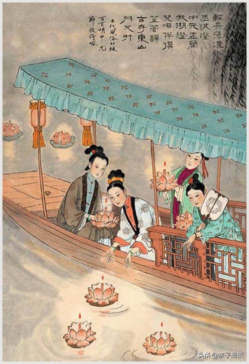 诗词丨100张风俗图，100首诗词，太美了​