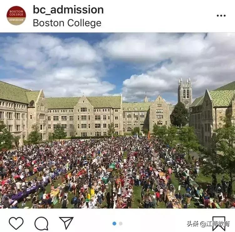 bostoncollege波士顿学院,波士顿学院和波士顿大学在哪里