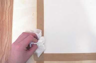 画画裱纸步骤,自学裱画入门教程