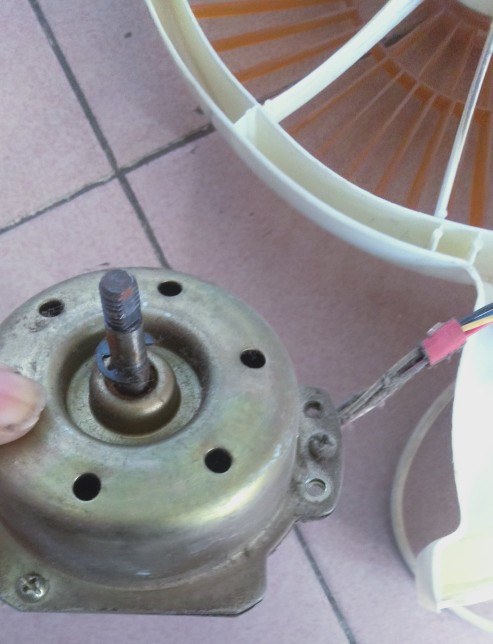 250毫米台式风扇的内部构造（不带电源板，一）