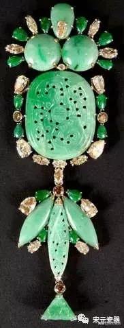 清代翡翠四件套,清代翡翠佛珠