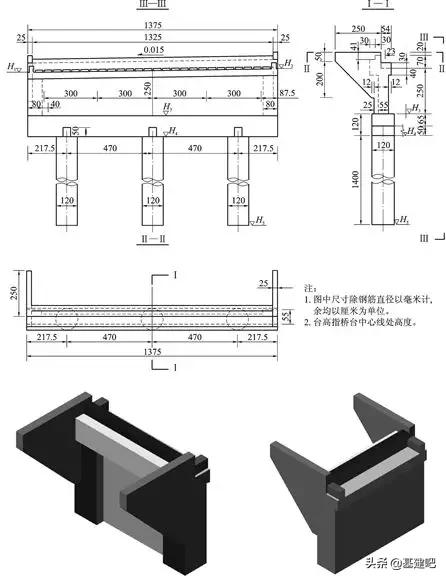 最漂亮的桥梁设计图,零基础桥梁图纸的整套识图