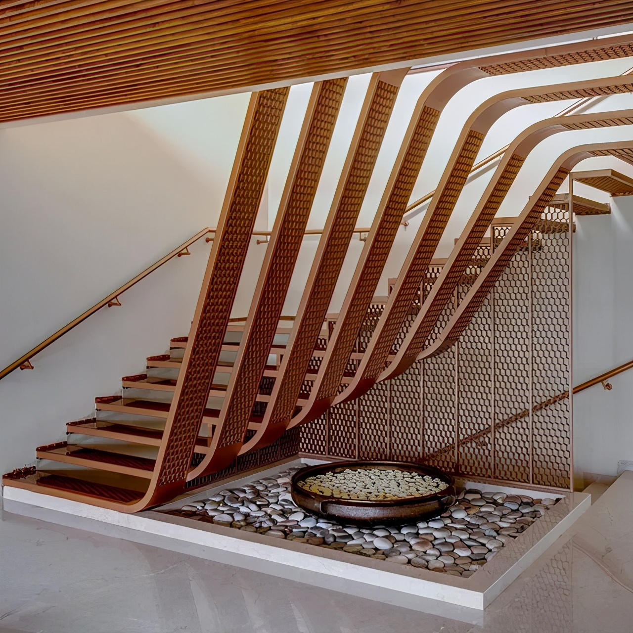 创意楼梯装修效果图,创意楼梯设计庭院