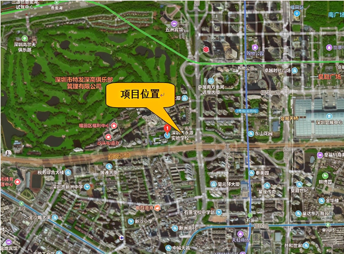 福田区2025年新建的学校,深圳实验学校福田新校区