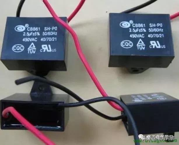 单相电动机有运行电容和启动电容,单相双电容电机启动电容过大