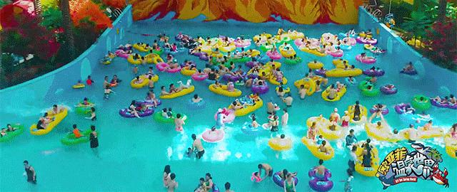 沈阳欧亚菲温泉水乐园,沈阳最大的淘气堡温泉