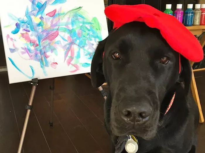 老鼠画画作品逼真,老鼠画画作品