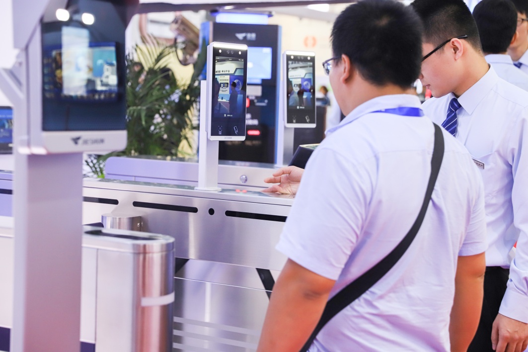 安博会展会现场,安博会高科技