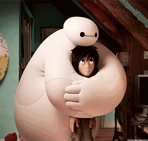 这些二次元，居然都和大白拥抱了