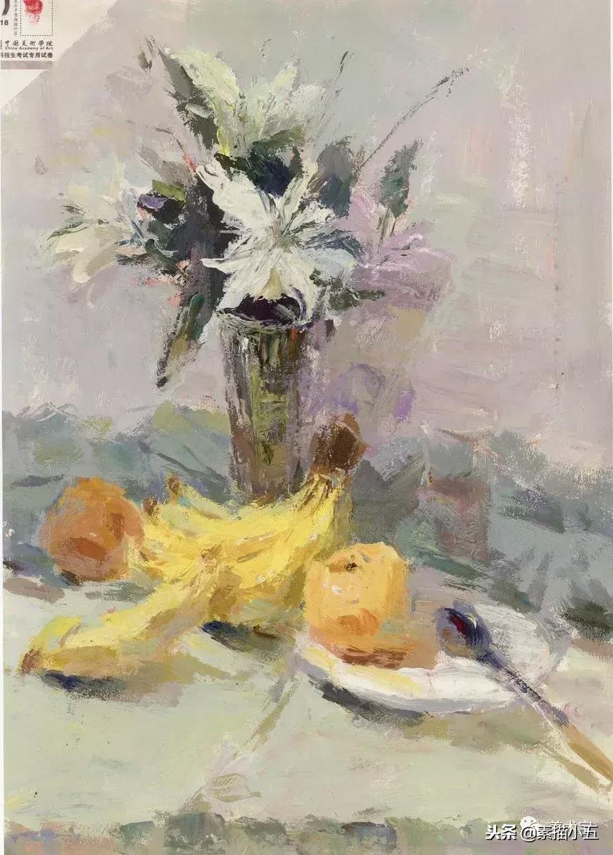 国美素描高分卷子图片,国美色彩高分卷2012