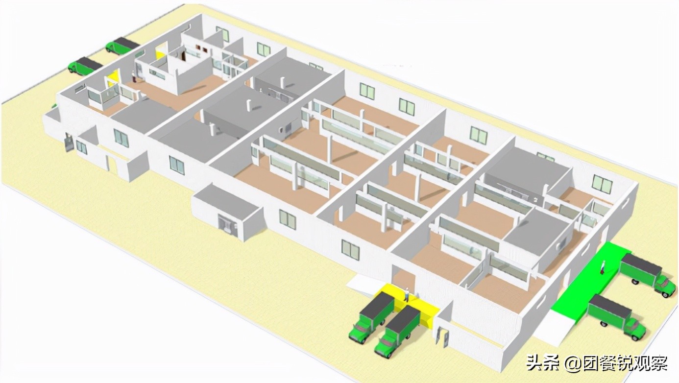 建30平米的厨房需要多少砖,建一个小型中央厨房多少钱