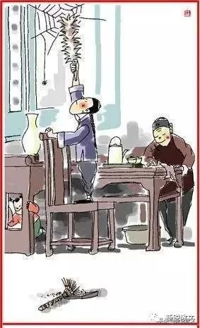 临近春节，又该掸尘了，父母去世后，老家已有三年时间没清扫过了