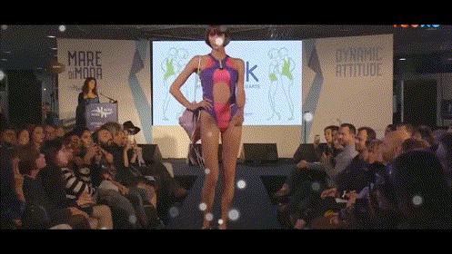 意大利时装周走秀模特,意大利之夏模特走秀现场高清