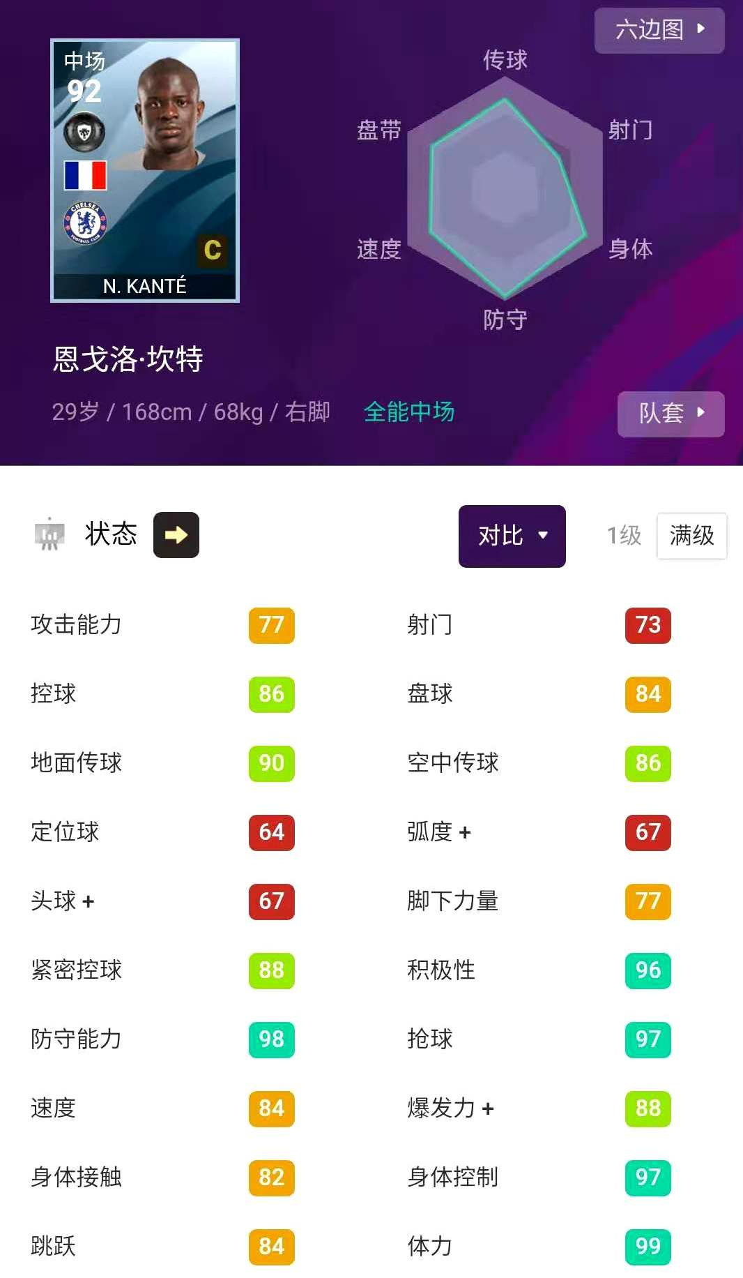 实况足球2021传奇中前卫排名,实况2024普黑中后卫推荐