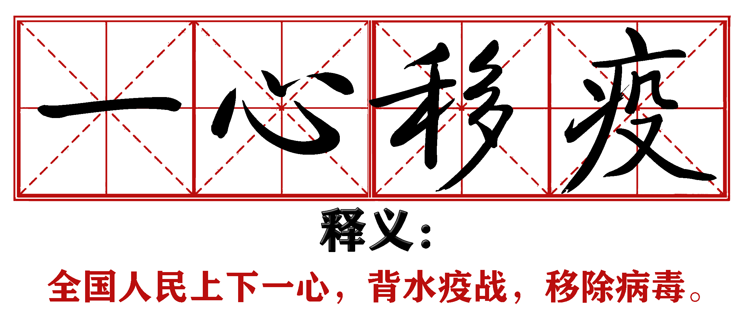 战疫成语新解,抗疫创新成语
