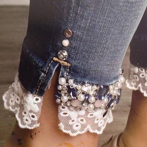 牛仔裤不合穿怎么改,牛仔裤不要了怎么改收纳