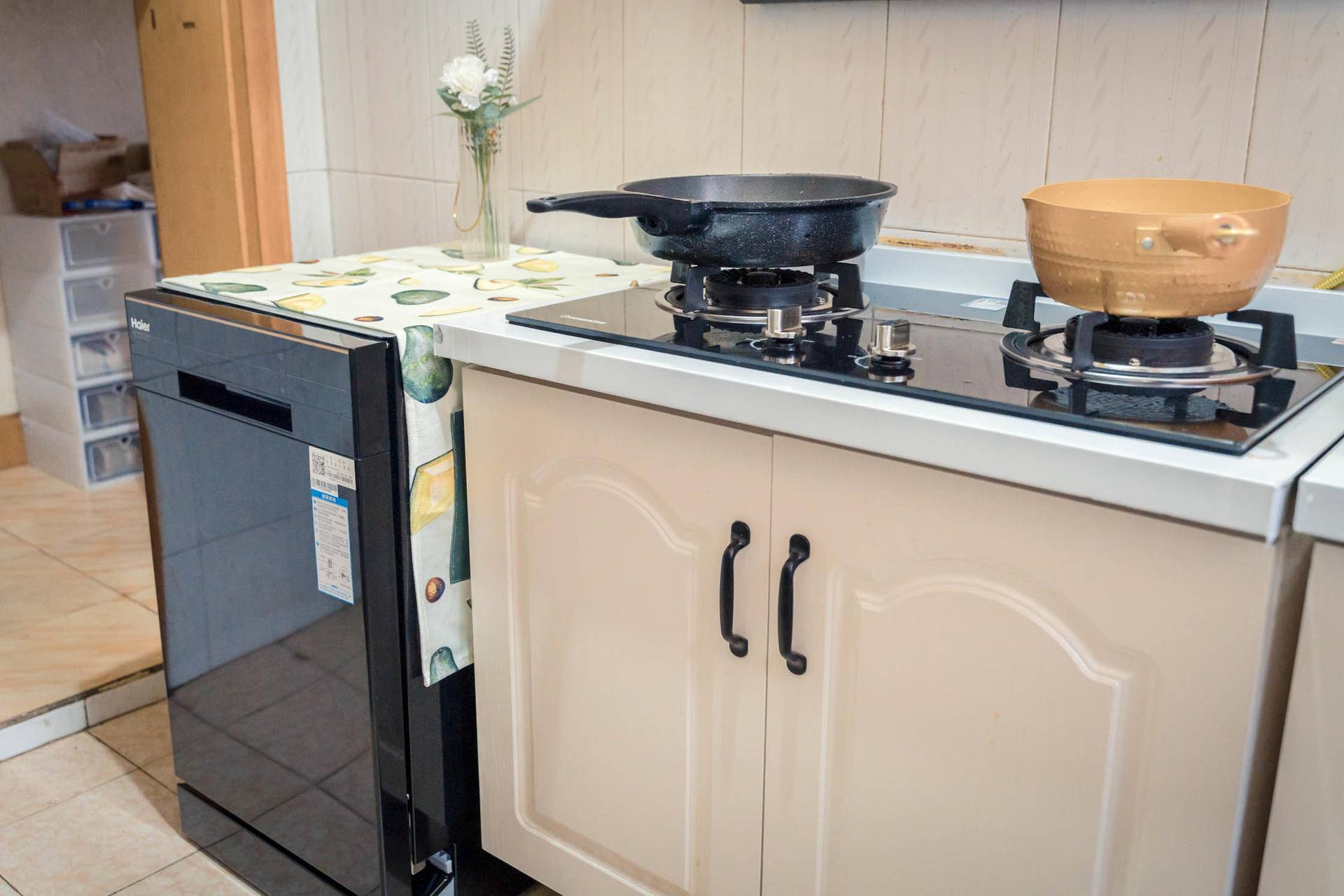 海尔10套大容量嵌入式洗碗机,海尔集成水槽洗碗机13套