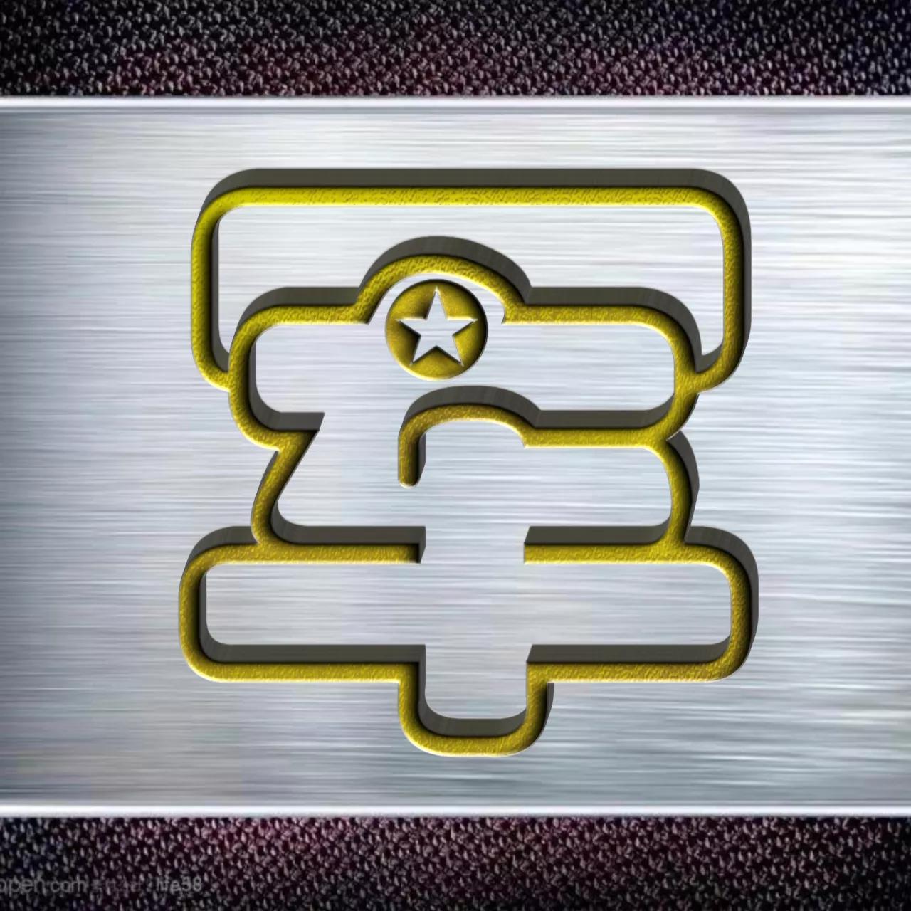 微信头像文字上面有符号,微信头像金属字母