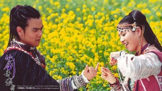 当年的仙剑奇侠传,仙剑当年拍摄场景