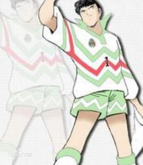 足球小将与梅西,和梅西类似的球员