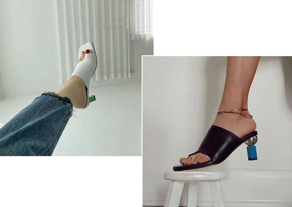 今年最流行的方跟凉鞋,又好看又好穿的凉鞋