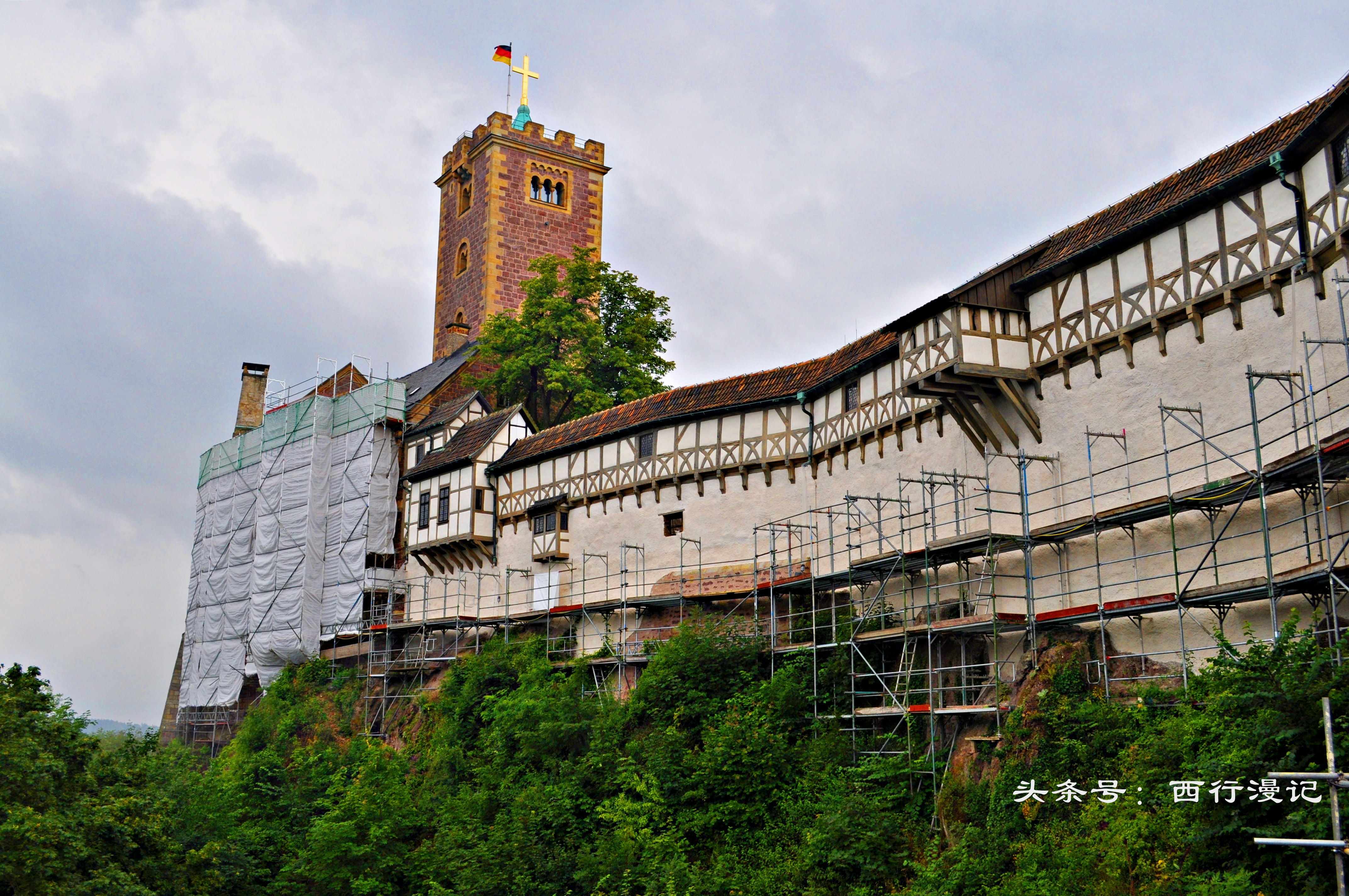 德国最美古城海德堡,青山绿水间的德国古城