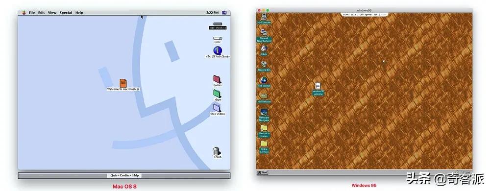 几十年前的苹果mac,20年前的macbook