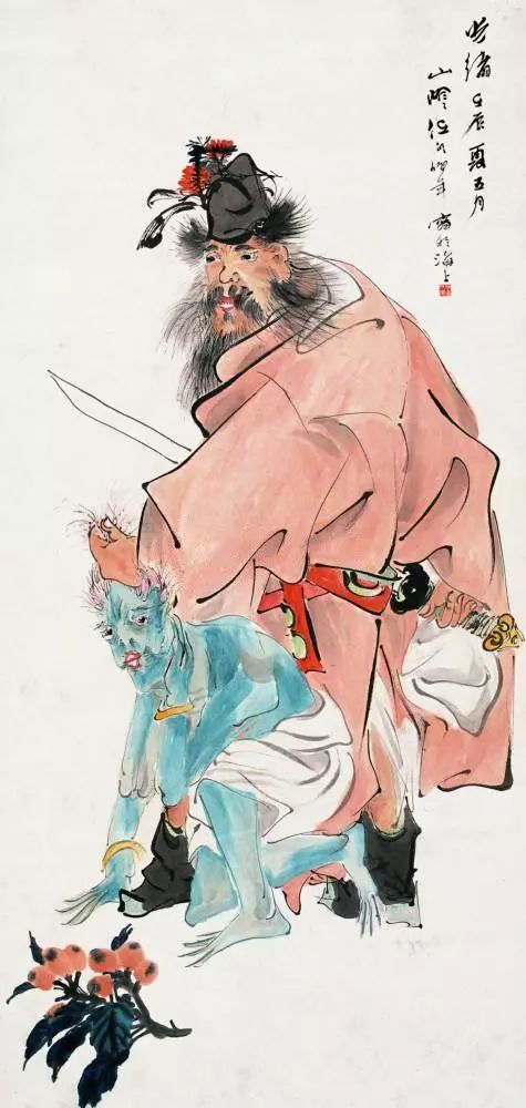 任伯年的经典高清花鸟画作品 (任伯年人物画高清图)