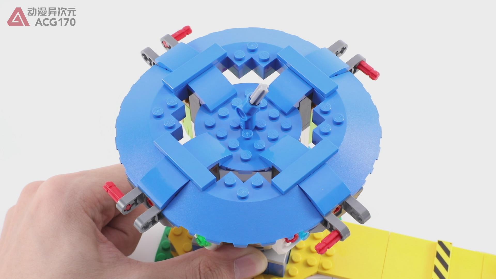 乐高积木创意百变系列,乐高积木9656旋转木马教程