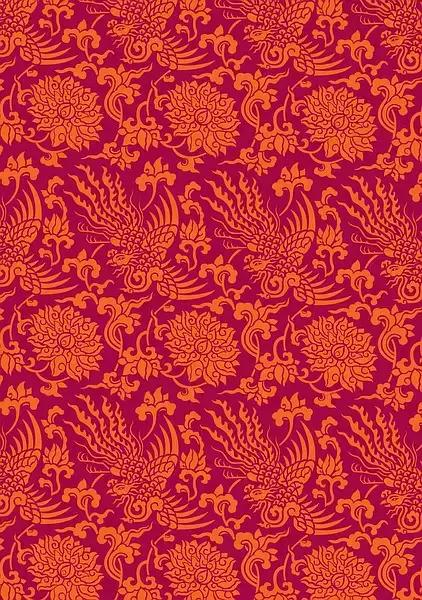 庄重华美的中国古典纹样,东方纹样图植物