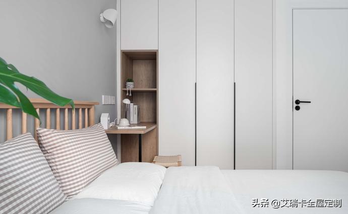 现代风格全屋定制柜子,简约风全屋柜子白色设计