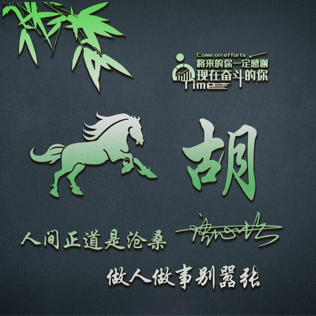 用你的姓氏姓名做微信头像16款,姓氏头像大全你的微信头像该换了