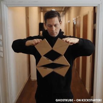 用折纸做多变魔方,用折纸叠的变形魔方