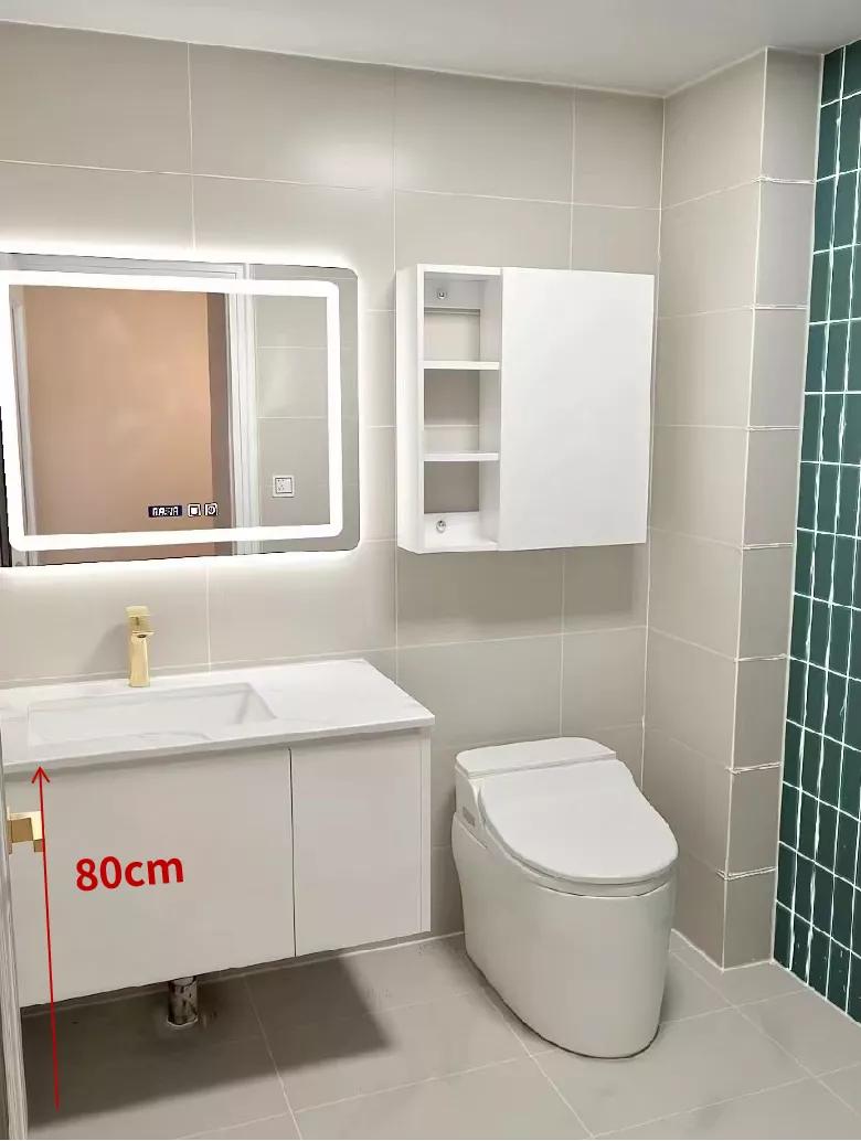 卫生间装修不能错过的浴室柜,小的卫生间如何选浴室柜